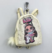 Рюкзак с аппликацией LOL + пайетки-перевертыши SR100 Рюкзак с аппликацией LOL + пайетки-перевертыши SR100