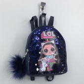 Рюкзак с аппликацией LOL + пайетки-перевертыши SR102 Рюкзак с аппликацией LOL + пайетки-перевертыши SR102