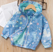 Ветровка для девочки KU98