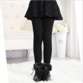 Утепленные леггинсы для девочки HNI57