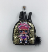Рюкзак с аппликацией LOL + пайетки-перевертыши SR135 Рюкзак с аппликацией LOL + пайетки-перевертыши SR135