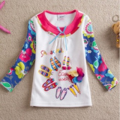 Футболка для девочки L330white Футболка для девочки L330white